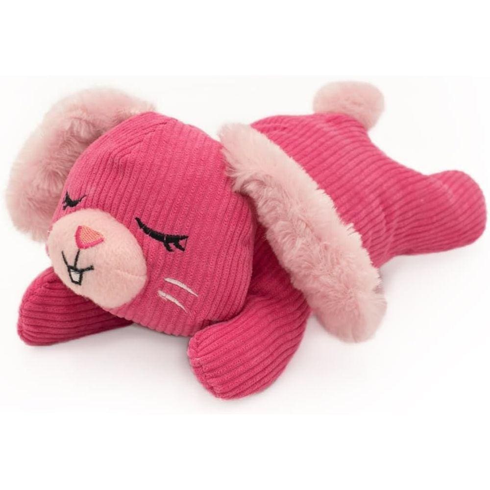 Brinquedo Pelúcia Snooziez ZippyPaws Com Apito Silencioso Para Cães e Gatos - Coelho