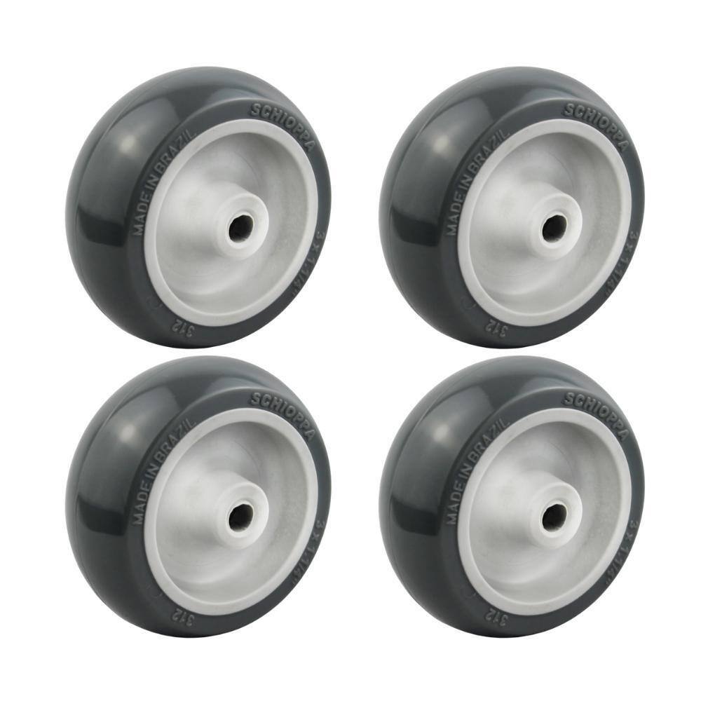 Rodas 3 Pol. R 312 bp para Rodízio 60kg 4 Unidades
