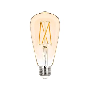 Lâmpada Led Stella Filamento Vintage ST64 2W E27 Bivolt