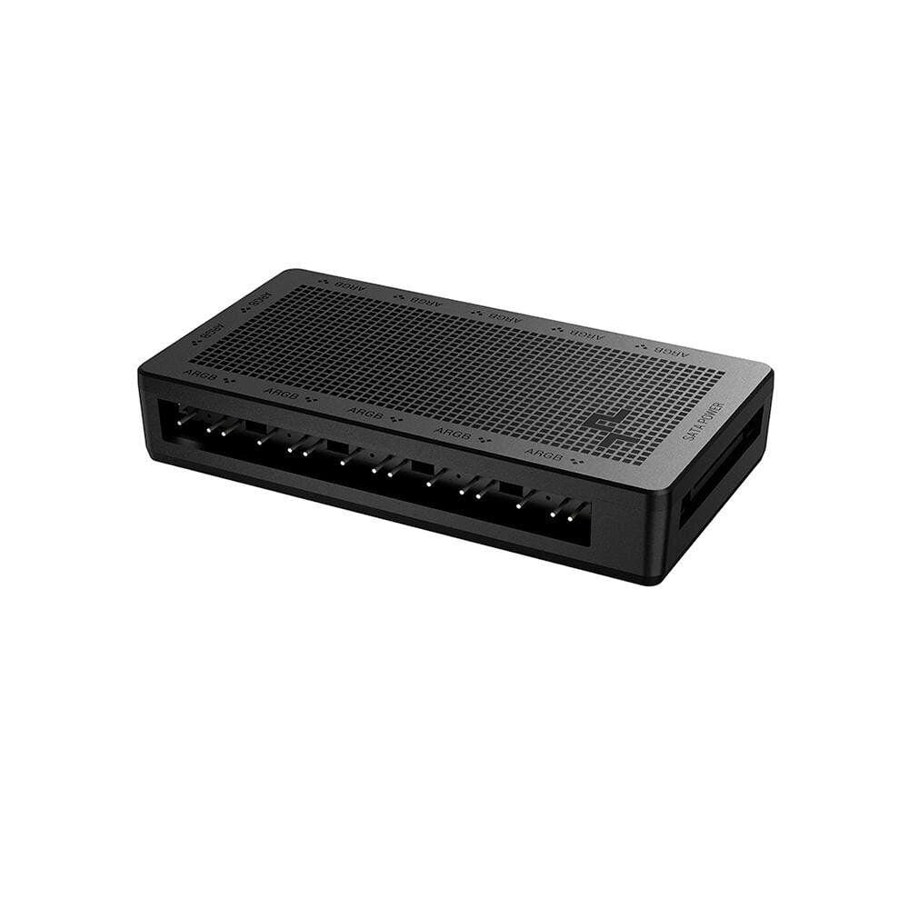 Hub Deepcool SC700 12 Portas 5V 3 Pinos Preto - R-SC700-BKNSNN-G