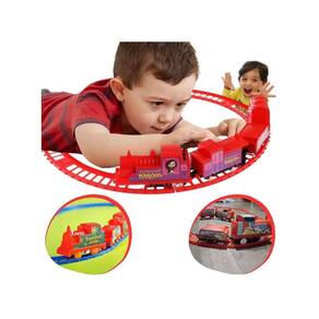 Trenzinho Brinquedo Infantil Ferrorama Elétrico Locomotiva