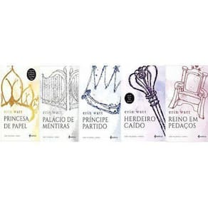 Kit 5 Livros The Royals Erin Watt Princesa De Papel