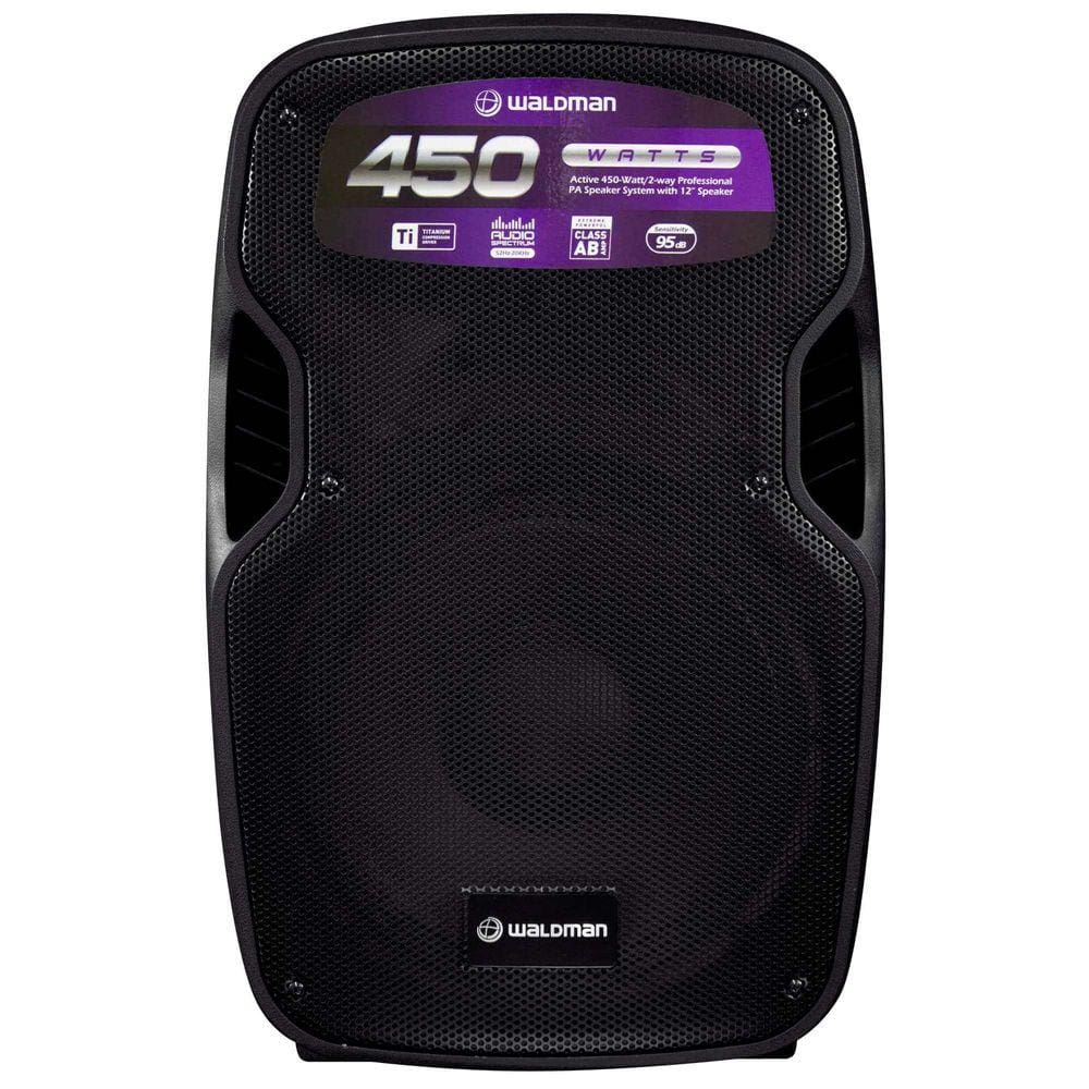 Caixa de Som Ativa Amplificada RC-450X Waldman 450W 12" RMS Bluetooth Roadcab
