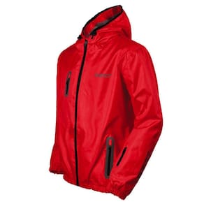 Jaqueta Corta Vento Neon V2 Impermeável Vermelho 4XL - Texx