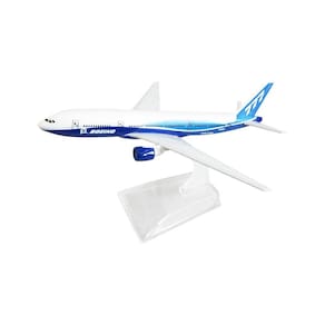 Miniatura Metal Boeing 1:400 Acrílico AP777-P 14x15,5x10cm