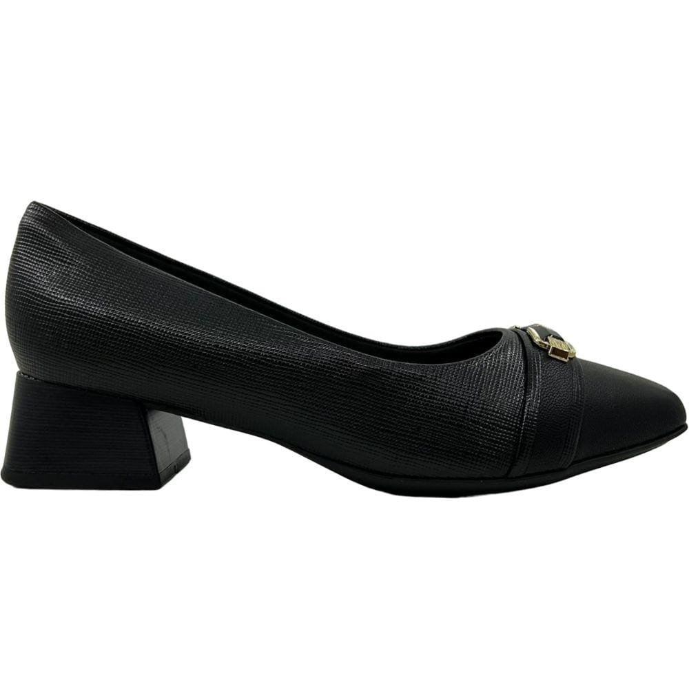 Sapato Feminino Casual Dia a Dia Salto Casual Médio Piccadilly 160077