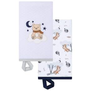 Kit 2 Babinhas Lunar Azul Galáxia - Hug