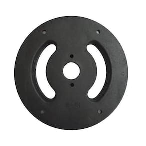 Anilha 2Kg Injetada Dúctil Para Treino Academia Peça 2Kg