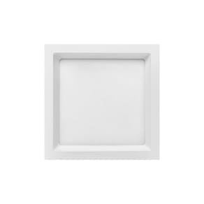 Painel de Led Stella Quadrado Deep de Embutir Recuado 17W Bivolt