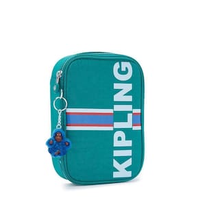 Estojo 100 Pens Kipling - Verde Listrada