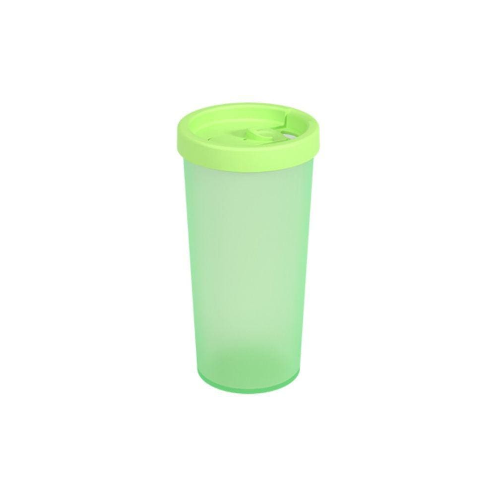 Copo com Tampa Coza Nutri 500ml Cor Verde Matcha