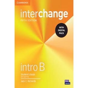 Interchange Intro B Students Book With Digital Pack 5Th