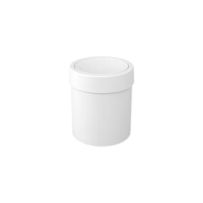 Lixeira com Tampa Basculante 5L Cor Neutra Coza