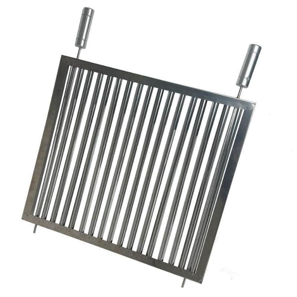 Grelha Uruguaia Inox Parrilla Churrasco 60X40