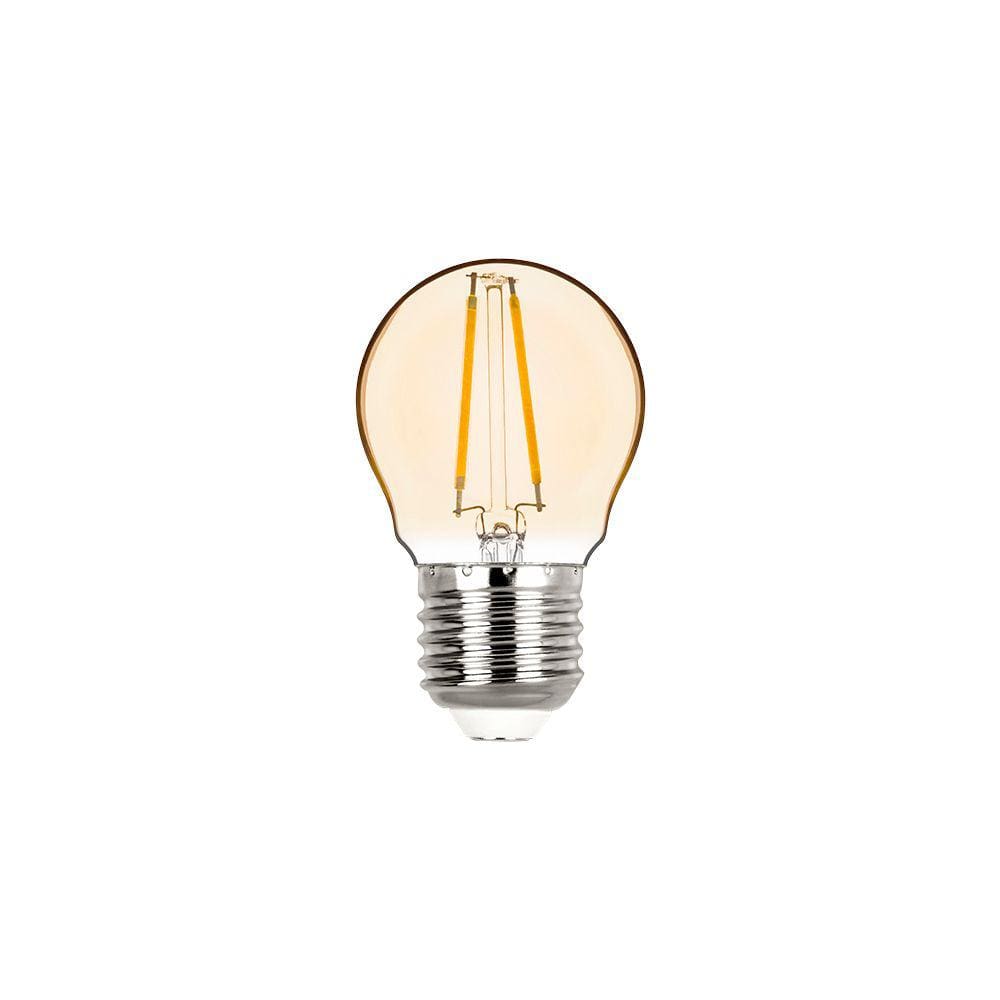 Lâmpada Led Stella Filamento Vintage Mini Bulbo 2W E27 Bivolt