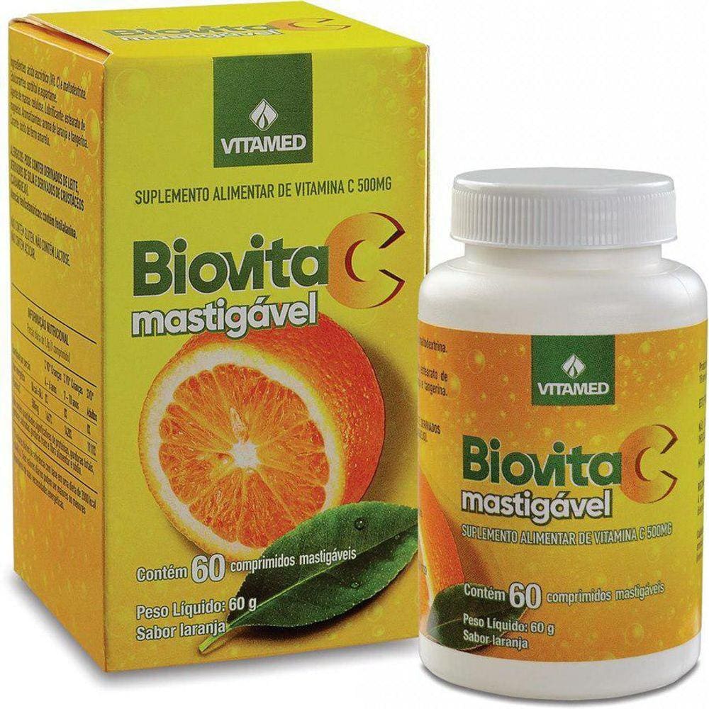 Vitamina C Biolabsorvente 500Mg 60 Capsulas