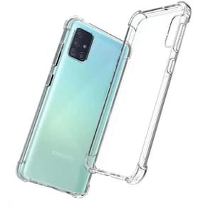 Capa Para Smartphone Samsung A21S Hrebos Anti Shock Transpar