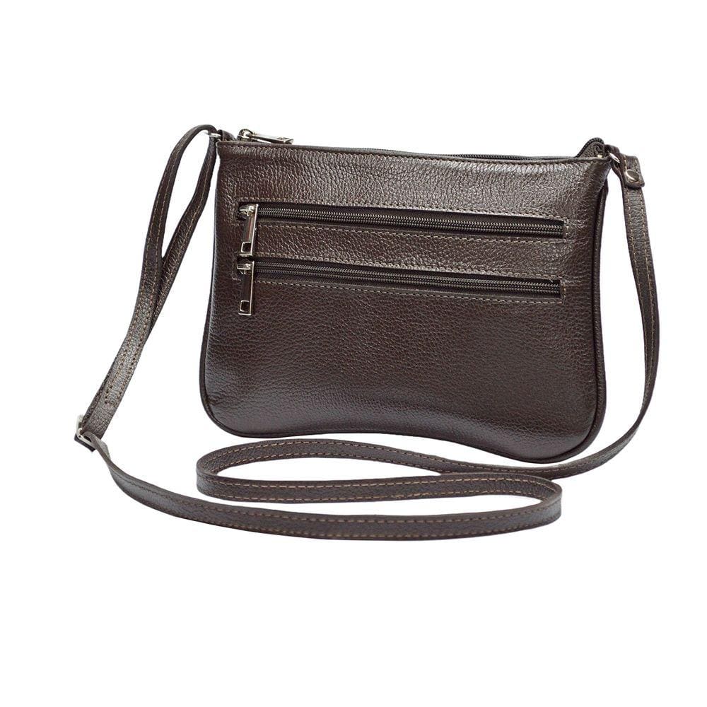 Bolsa Feminina Pequena Transversal em Couro