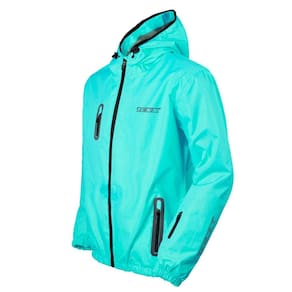 Jaqueta Corta Vento Neon V2 Impermeável Azul Claro XL - Texx