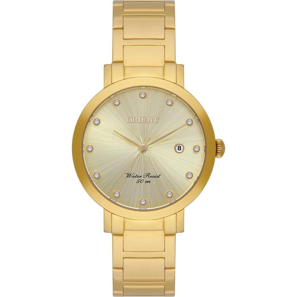 Relógio Orient Feminino Ref: Fgss1257 C1Kx Casual Dourado