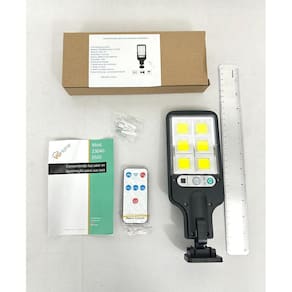 Luminária Solar Mini c/ Controle | 72 LEDs | 280 Lumens