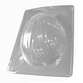 Forma de Acetato Ovo Riscado - 500g - 10 Unidades