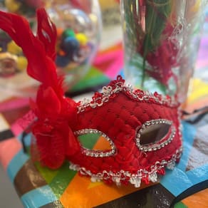 Máscara De Carnaval Luxo Palace