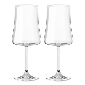 Taças Vinho E Água Cristal 460Ml Titânio Pleasure 2 Peças