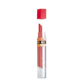 Grafite Colorido 0.5mm HB Tubo Com 12 Minas Pentel