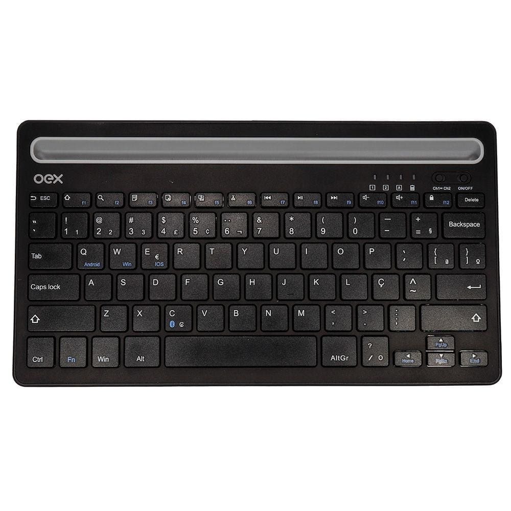 Teclado Bluetooth Class Plus Tc502 Oex Preto
