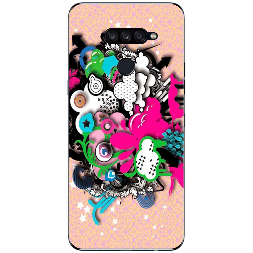 Capa Adesivo Skin104 Verso Para LG K50S