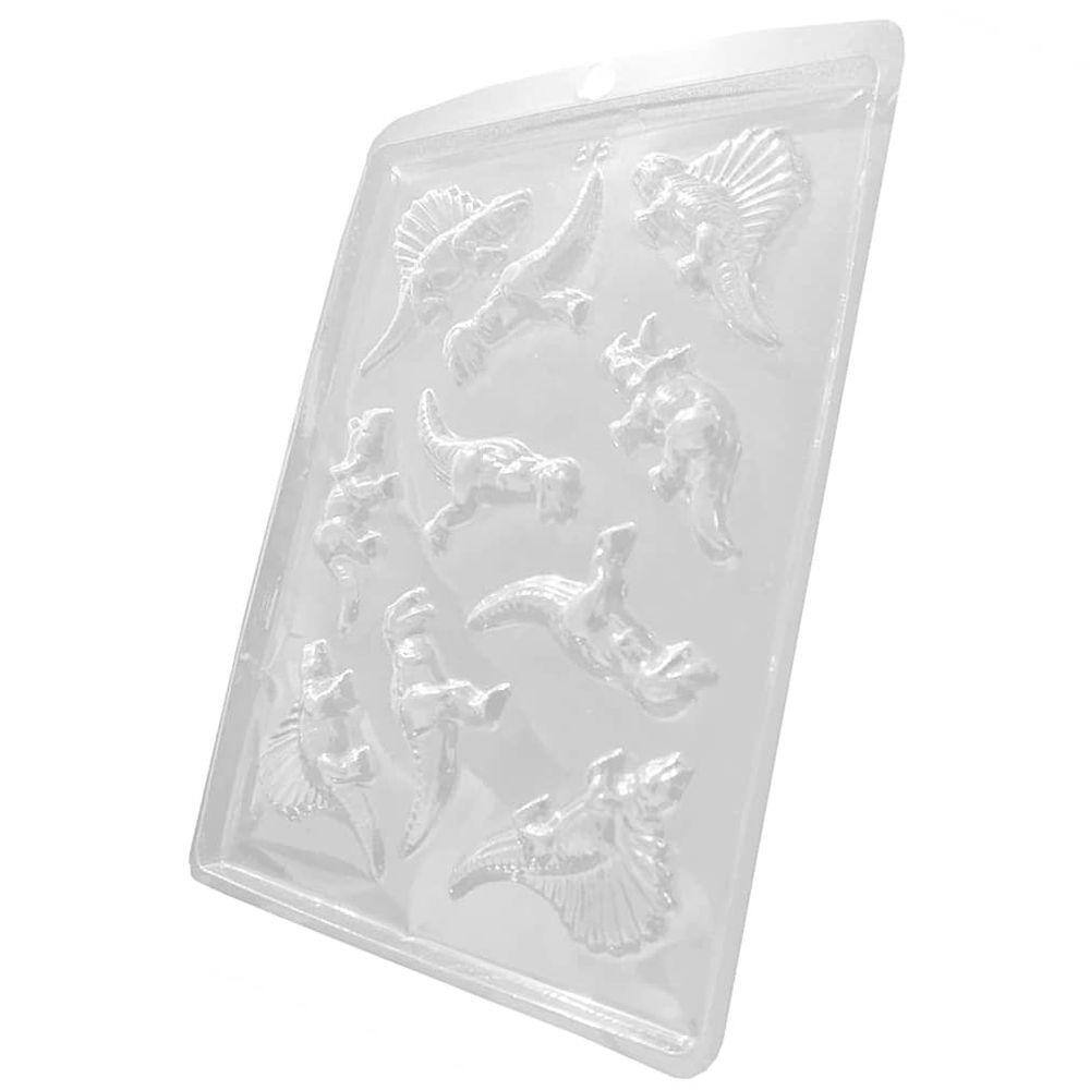 Forma de Acetato Dinossauros - 10 Unidades