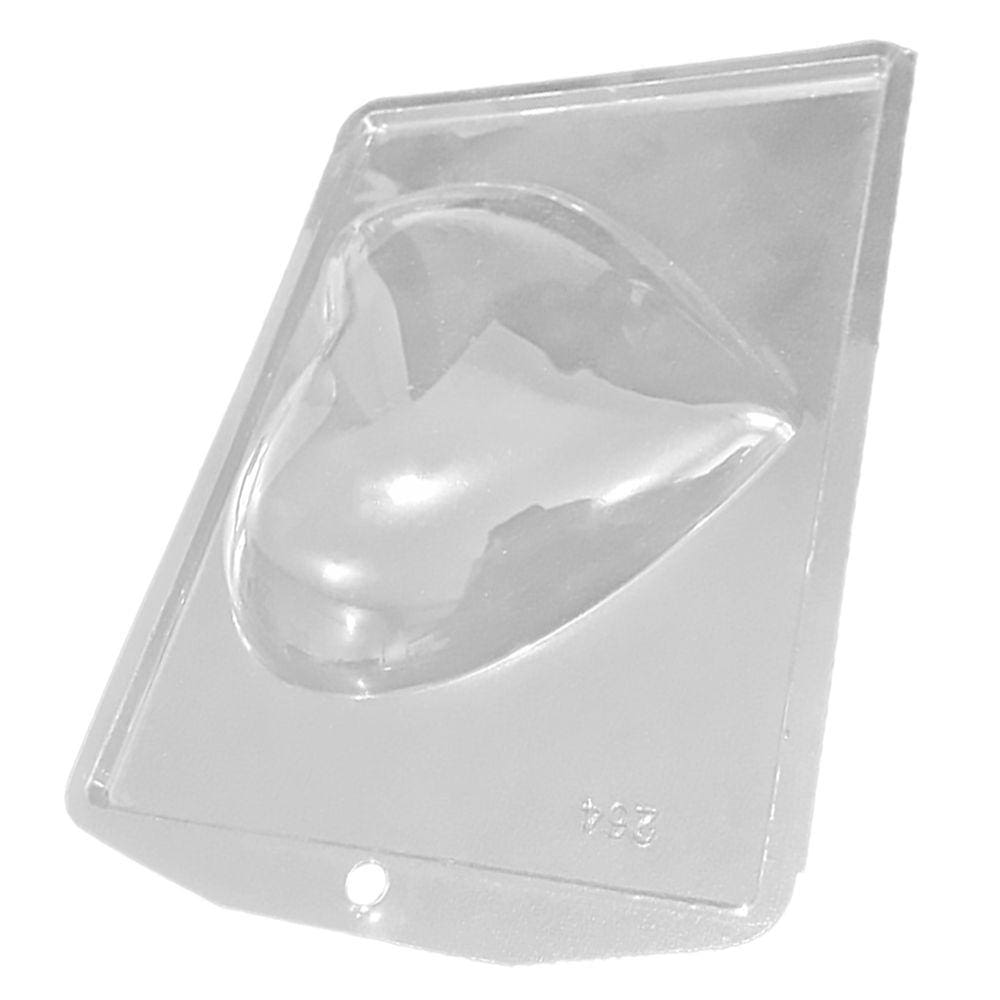 Forma de Acetato Coração - 500g - 10 Unidades