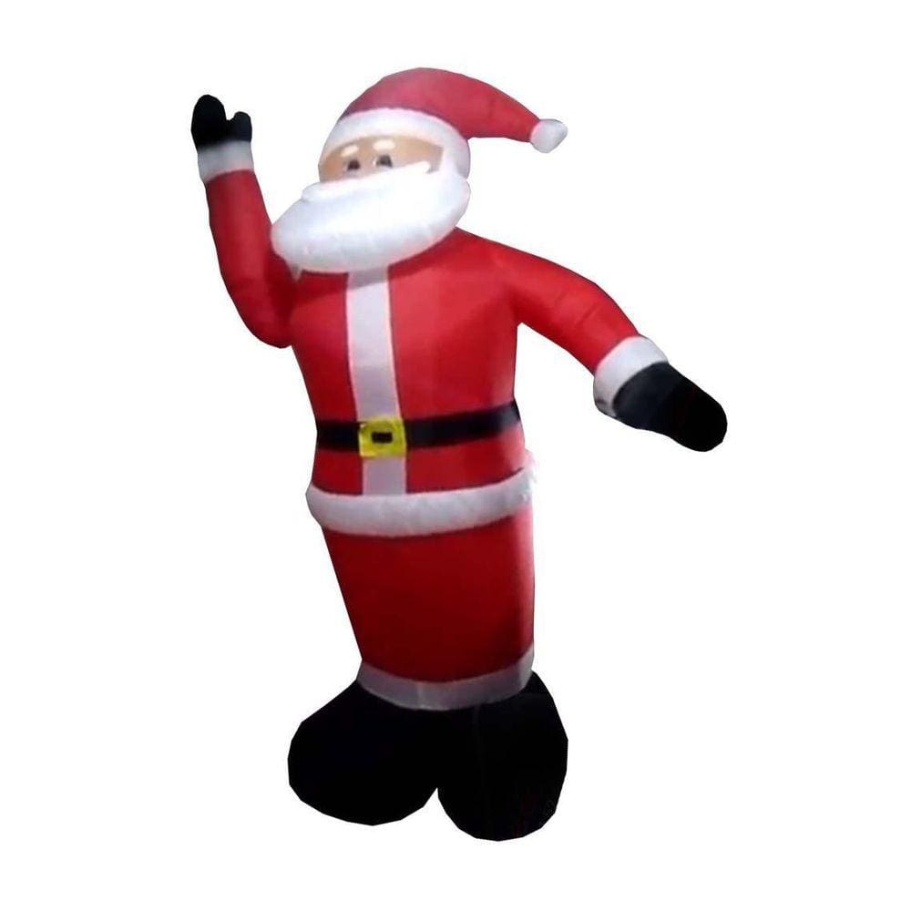 Papai Noel Inflável Natal Grande 2,40M Decoração