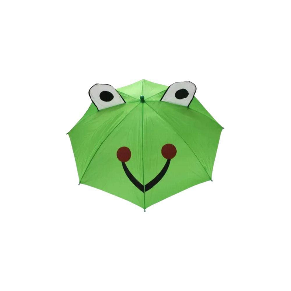 Guarda-Chuva Infantil Bichinhos Automatico Apito Verde