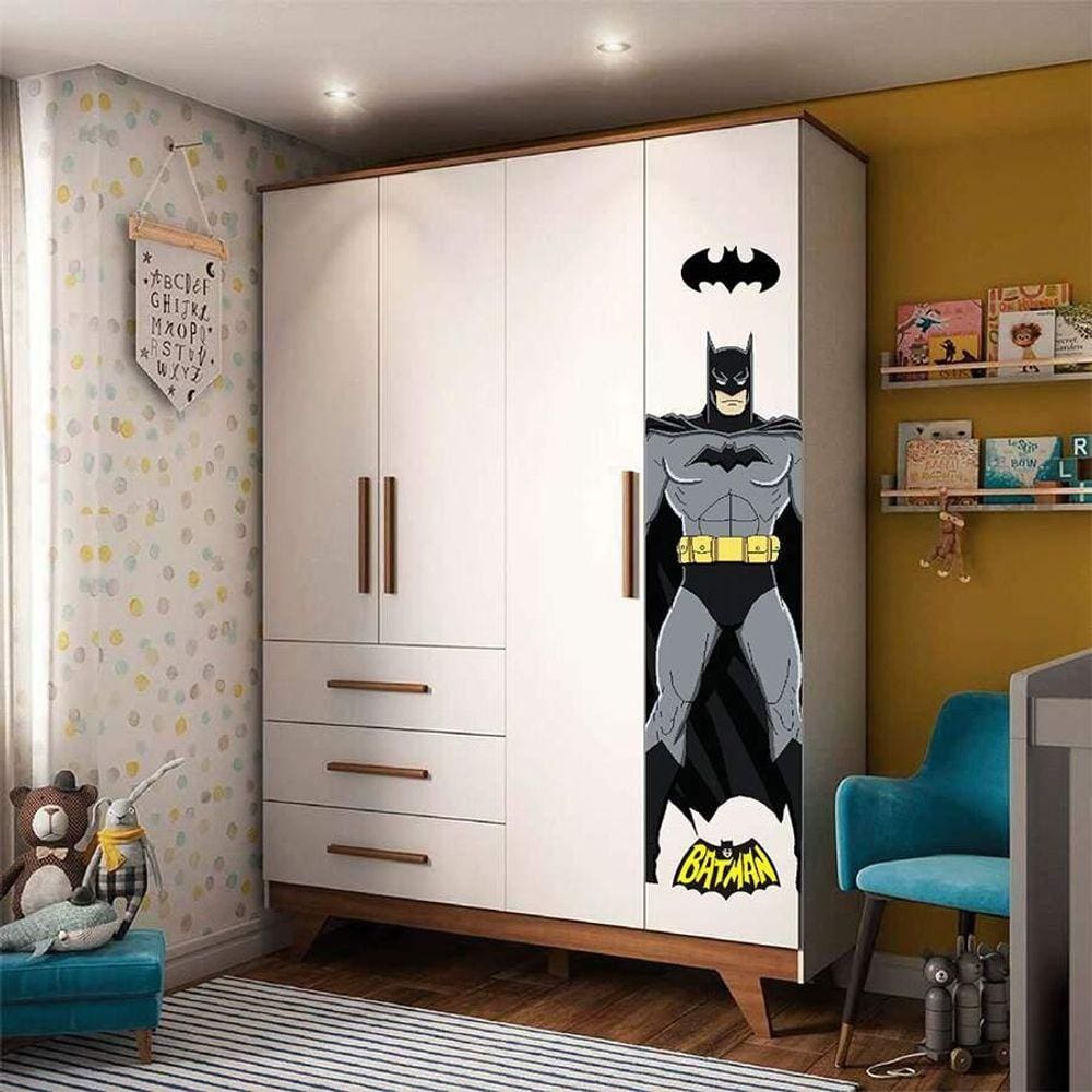 Adesivo De Guarda Roupa Batman