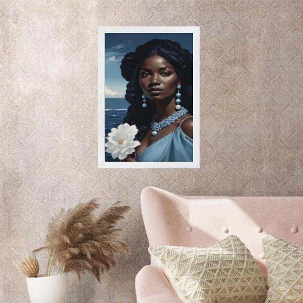 Quadro Fotografia Iemanjá 24X18Cm