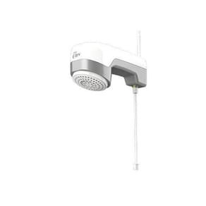 Chuveiro E-Lev 220V7500W - Enerbras Branco/Prata