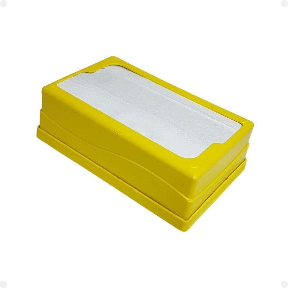 Kit 10 Porta Guardanapo Plus Amarelo Prático