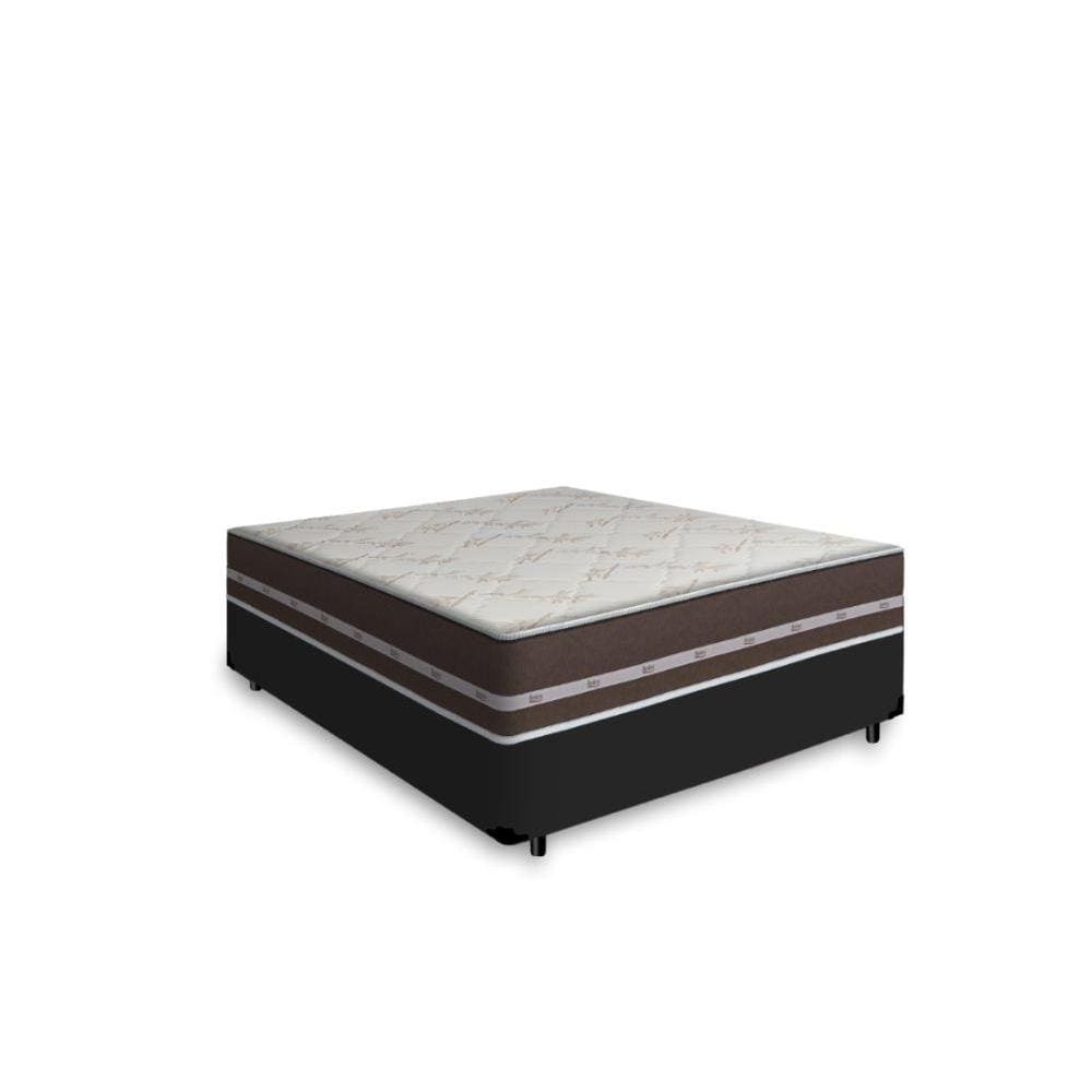 Cama Box Viúva + Colchão de molas - Anjos - Classic Superlastic 128cm