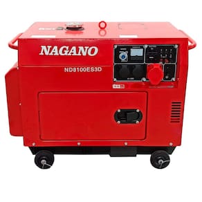 Gerador de Energia a Diesel 8kva Trifásico 220v/380v Silenciado Partida Elétrica