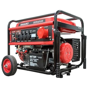 Gerador de Energia a Gasolina 9kva Trifásico 110v/220v Partida Elétrica