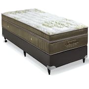 Cama box e Colchão Gold Ultra Gel Solteiro (88x188)- Ortobom