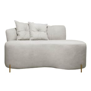 Sofá Orgânico Grécia 2 Lugares 200cm Linho Bouclê Bege SOFA STORE
