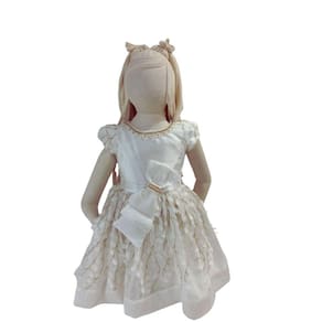 Vestido Festa Batizado Infantil Petit Cherie Luxo tam 1