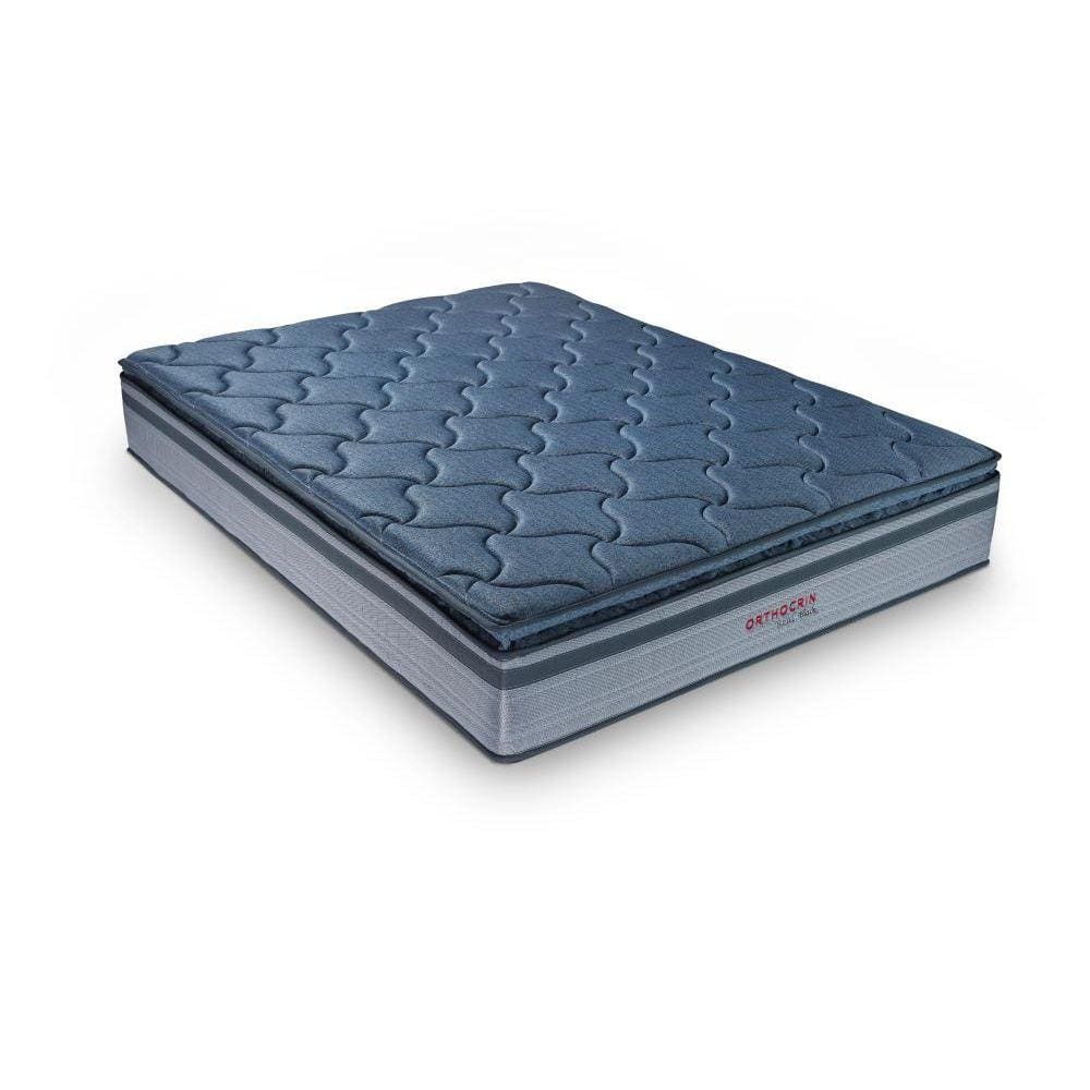 Colchão Orthocrin Real Black de Molas Pillow Top 96x203x30