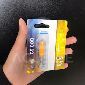 Lâmpada G9 COB LED 4W 127V 2700K - Luminatti - LM1468