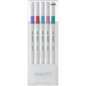 Caneta Uni-Ball Mitsubishi Emott N.5 Candy Pop Colors Com 5
