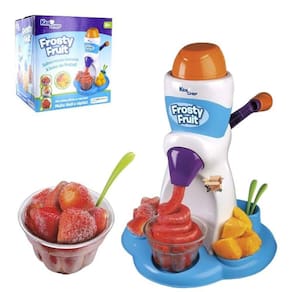 Brinquedo Kids Chef Acessórios Faz Sorvete Frutas De Verdade