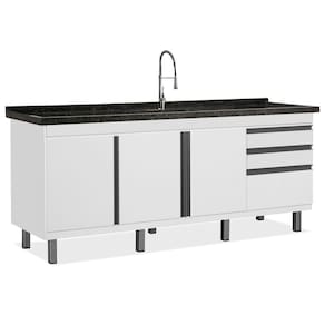 Gabinete de cozinha Vitória para pia de 1,74 m